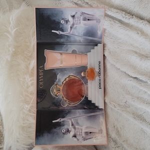 Olympea perfume, lotion, and travel perfume